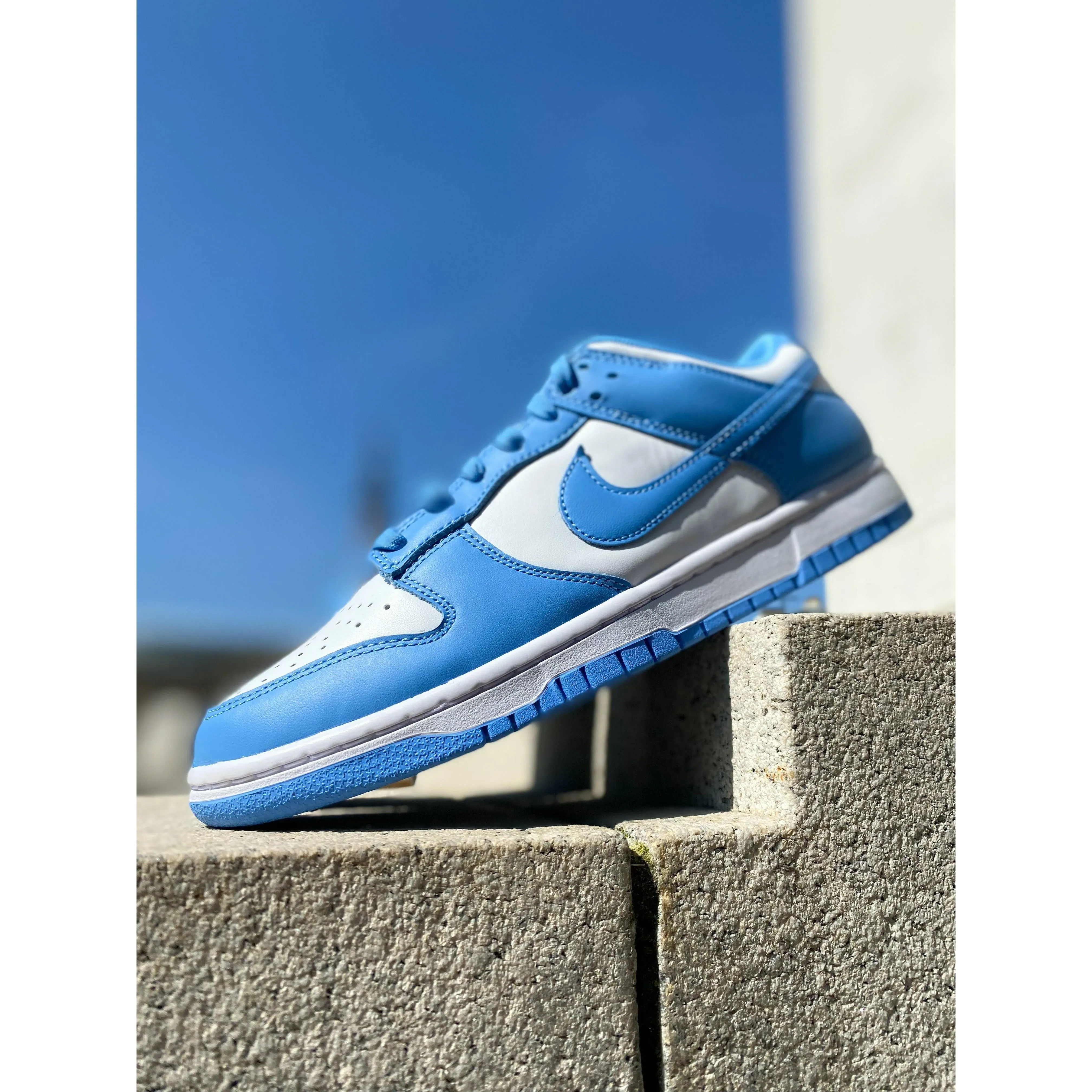 Nike Dunk Low UNC (2021) Enhanced silhouette