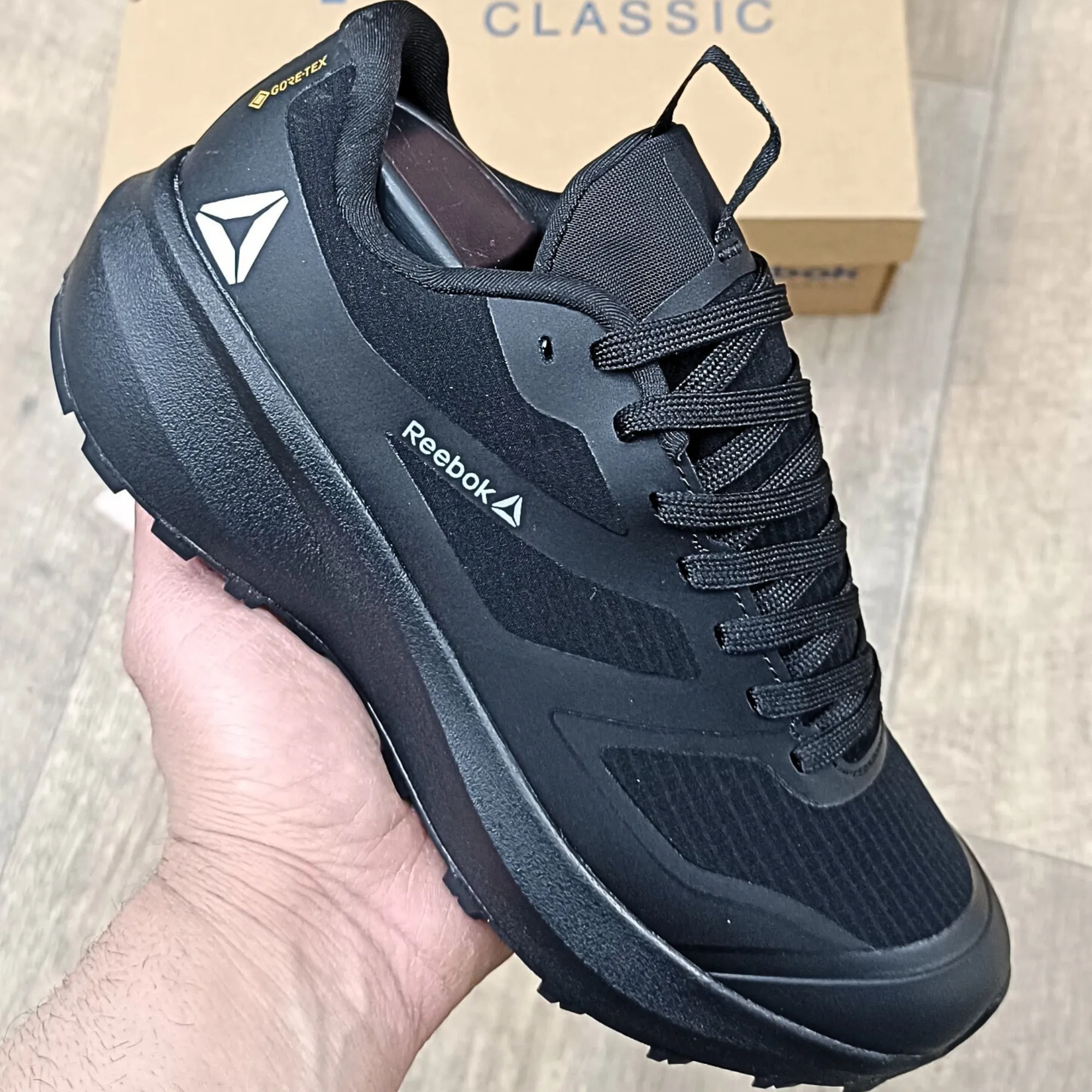 High   Quality Everyday Wear Reebok Core Tex Running Black
