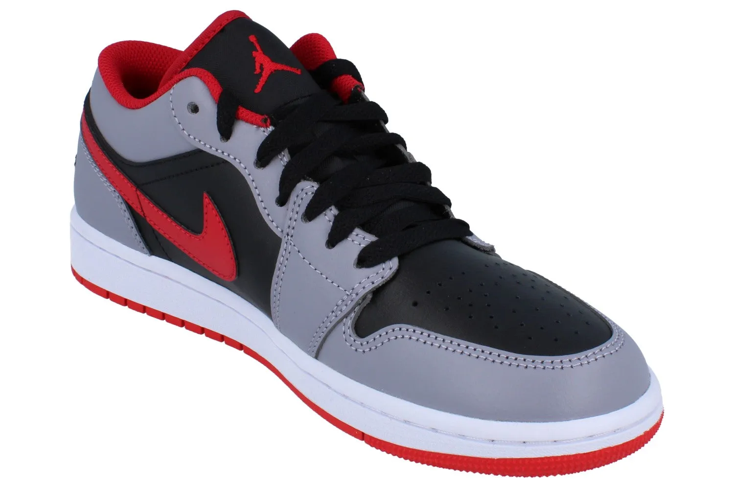 Nike Air Jordan 1 Low Mens Trainers 553558 060 Safety - enhancing