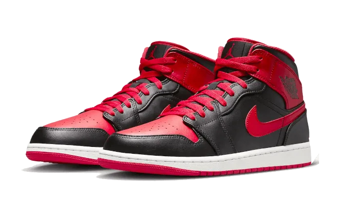 TPE Injection Midsole mesh ventilation Air Jordan 1 Mid Alternate Bred (2022)