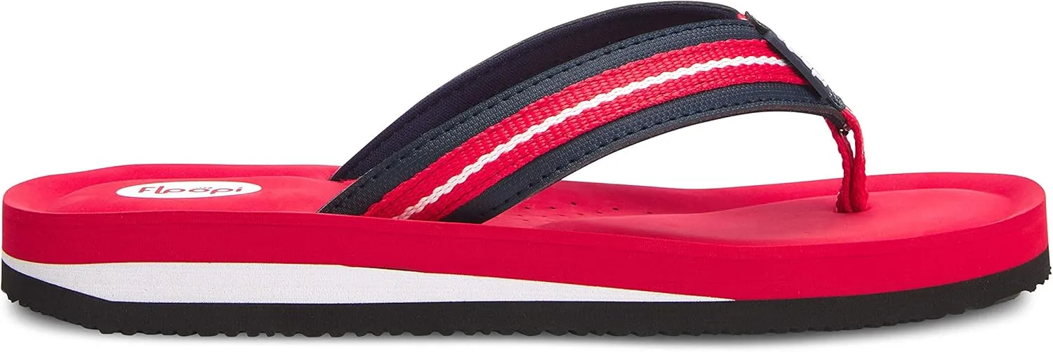 Floopi Flip Flops for Women Casual Thong Womens Sandals Comfort Heel Cushion, Ladies Beach Sandals with Indoor & Outdoor Anti Skid Soles