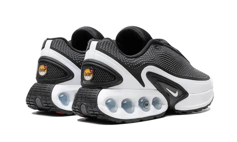 Air Max DN Black White Cool Grey Flex Midsole Pad velcro