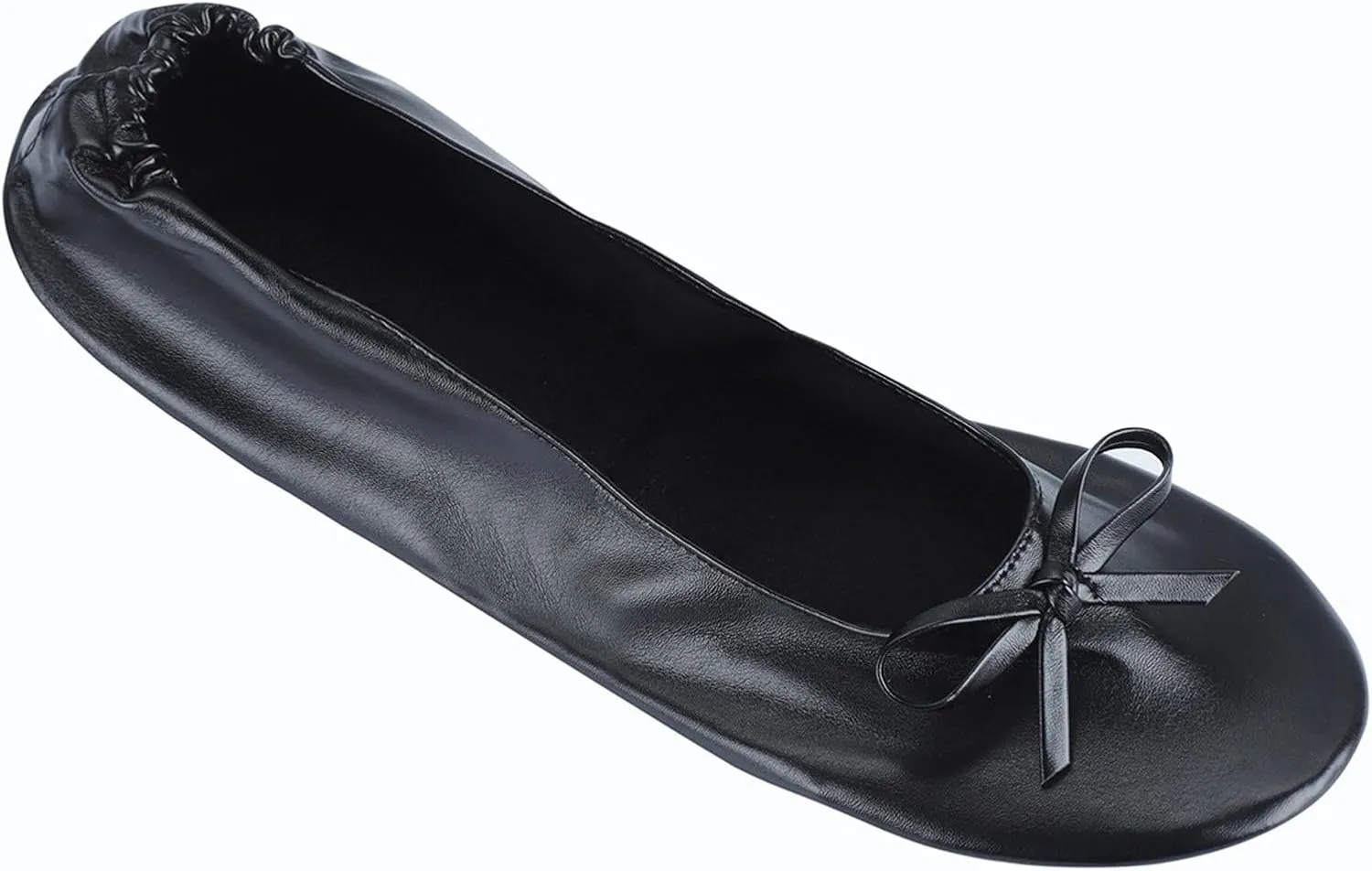 Foldable Ballet Flats for Women Lightweight Slip On Dress Shoes Women’s Soft Leather Lightweight Flat Shoes