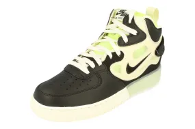 Nike Air Force 1 Mid React Mens Trainers DQ1872 100 midfoot - strike shoe answer