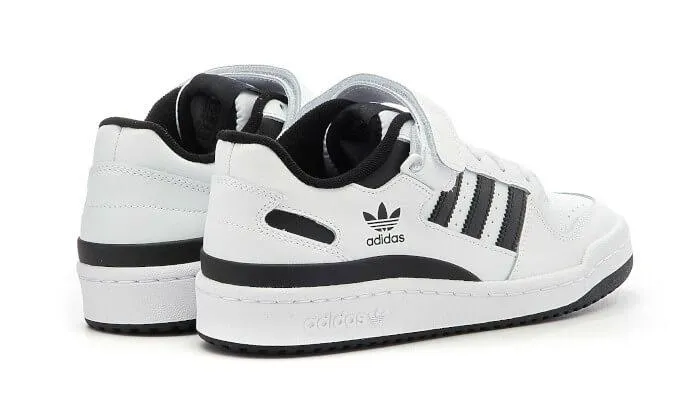 Forum Low White Black Toe Protection