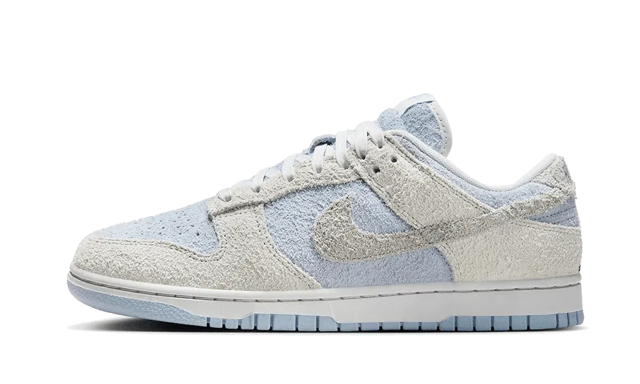 Quick lace Dunk Low Light Armory Blue Photon Dust