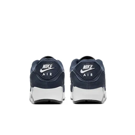 Comfort Ankle Flexible Upper Material Nike Air Max 90 Premium 'Obsidian'