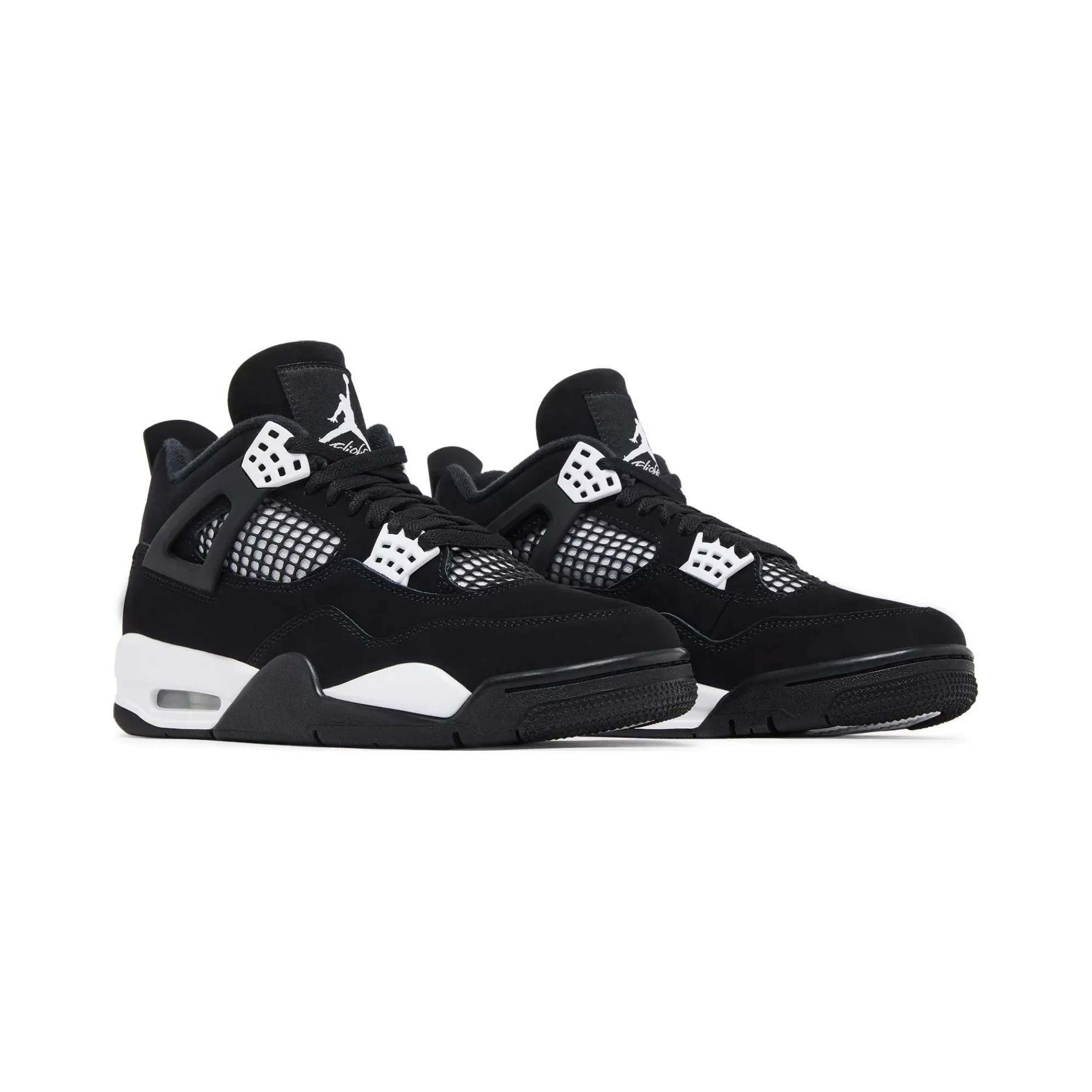Jordan 4 White Thunder pool shoes