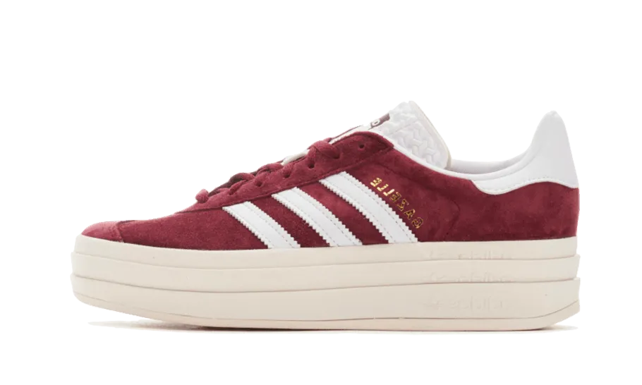 Gazelle Bold Shadow Red Easy Fit Shoes Club Glow