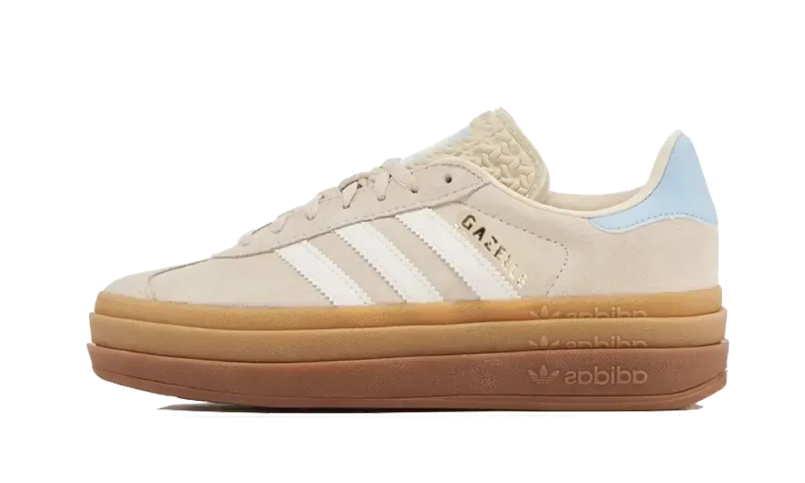 Gazelle Bold Wonder White Clear Sky Elastic laces Harbor Pier