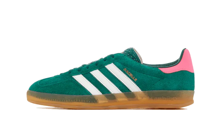 Gazelle Indoor Collegiate Green Lucid Pink Look Mood