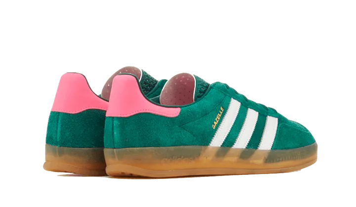 Gazelle Indoor Collegiate Green Lucid Pink Park Glow