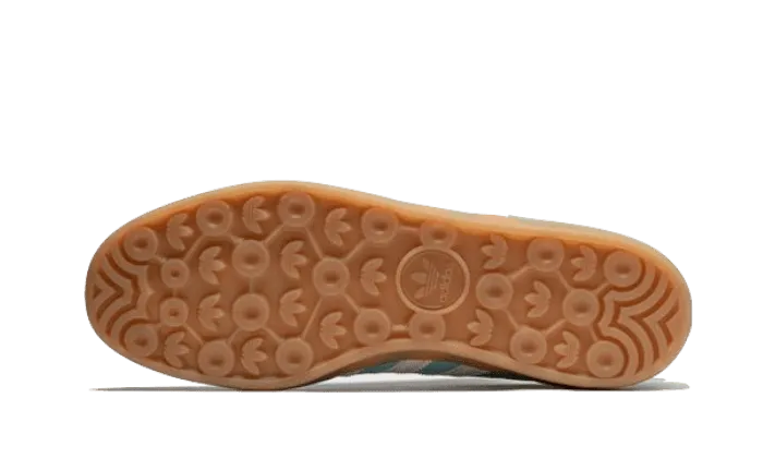 Gazelle Indoor Preloved Blue White Gum Soft Style Smile Time