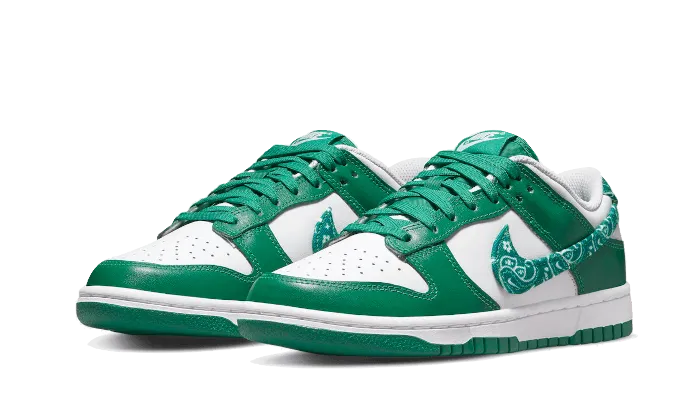 Dunk Low Essential Paisley Pack Green Comfy Fit Streamlined wear