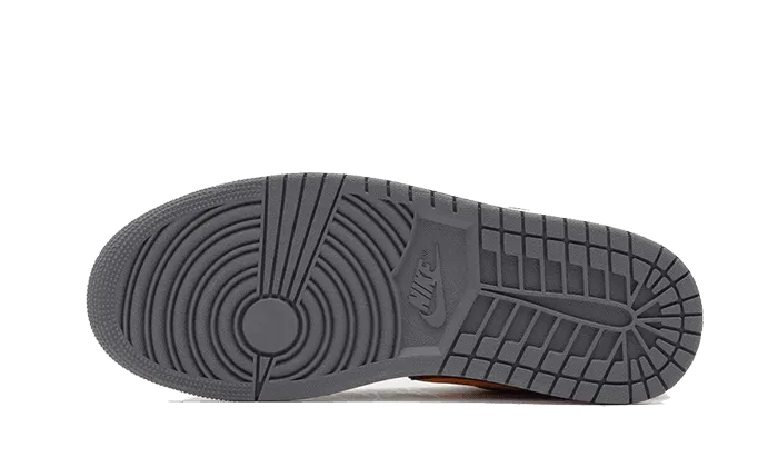 Vibrant fit Air Jordan 1 Low Black Vivid Orange