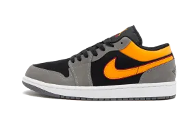 Air Jordan 1 Low Black Vivid Orange Casual flexibility Thermal Regulation Layer