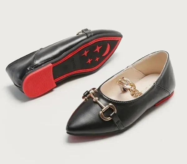 Girls Mary Jane Shoes Soft Sole Leather Flat Shoes Spring Kids