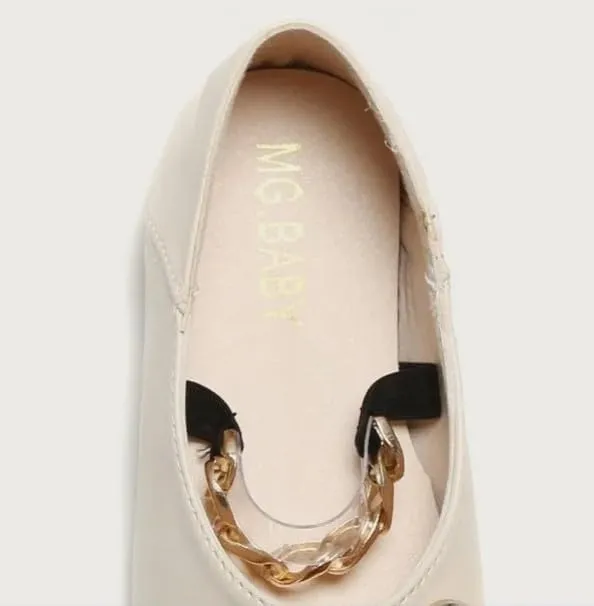 Girls Mary Jane Shoes Soft Sole Leather Flat Shoes Spring Kids