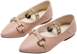 Girls Mary Jane Shoes Soft Sole Leather Flat Shoes Spring Kids