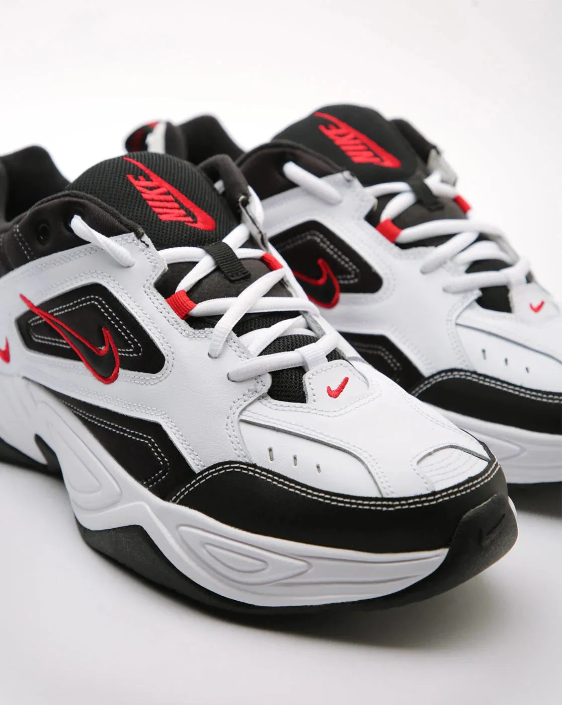 Breathable Lining Nike M2K Tekno Blanc Noir Rouge
