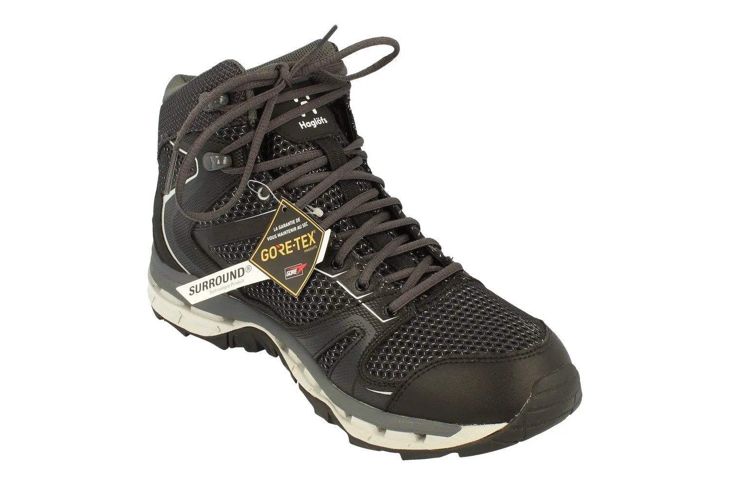 Eco - friendly orthotic insole shoes Haglofs Observe Mid Gt Surround Mens Walking Boots 497860