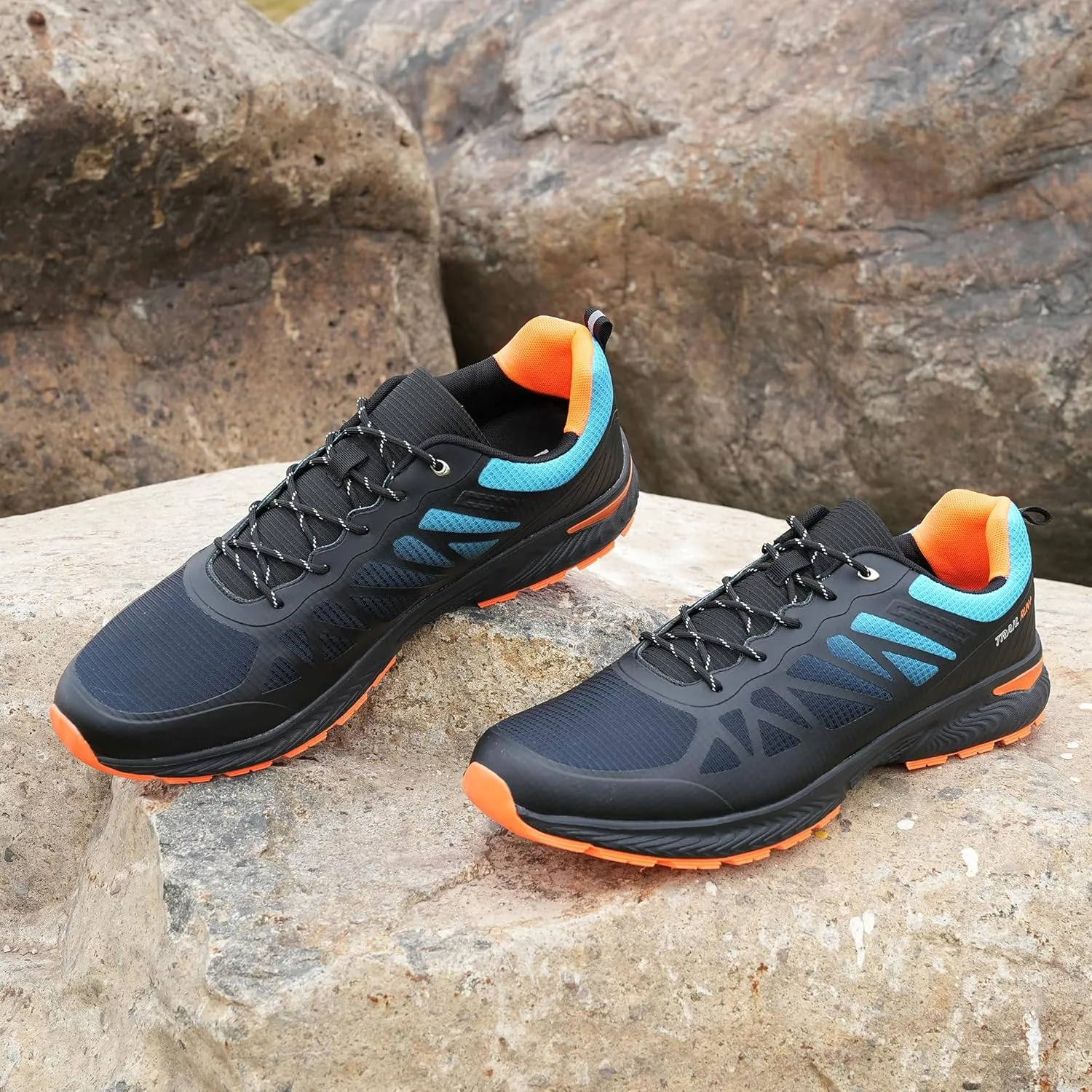Hawkwell Men's Plus Size Outdoor Trail Running Shoes US Size 13 14 15 16 17 18 19
