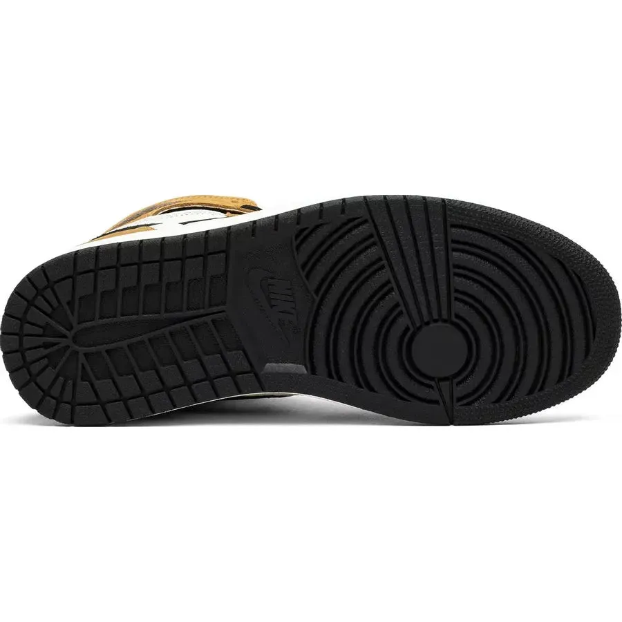 Light color option shoe covers Jordan 1 Retro High Rookie of the Year