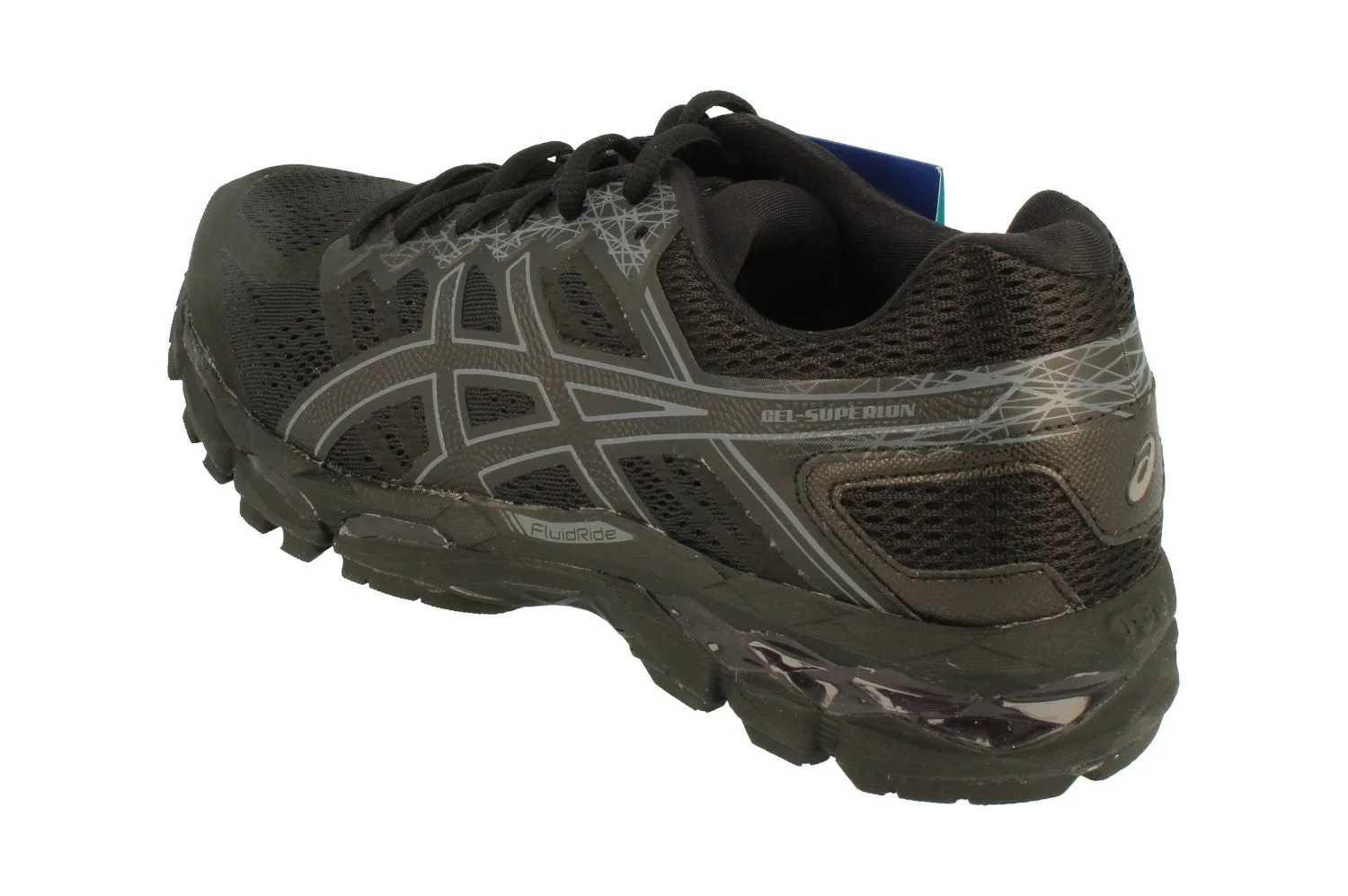 Asics Gel-Superion Mens T7H2N 9090 non - reflective shoes Knit Material
