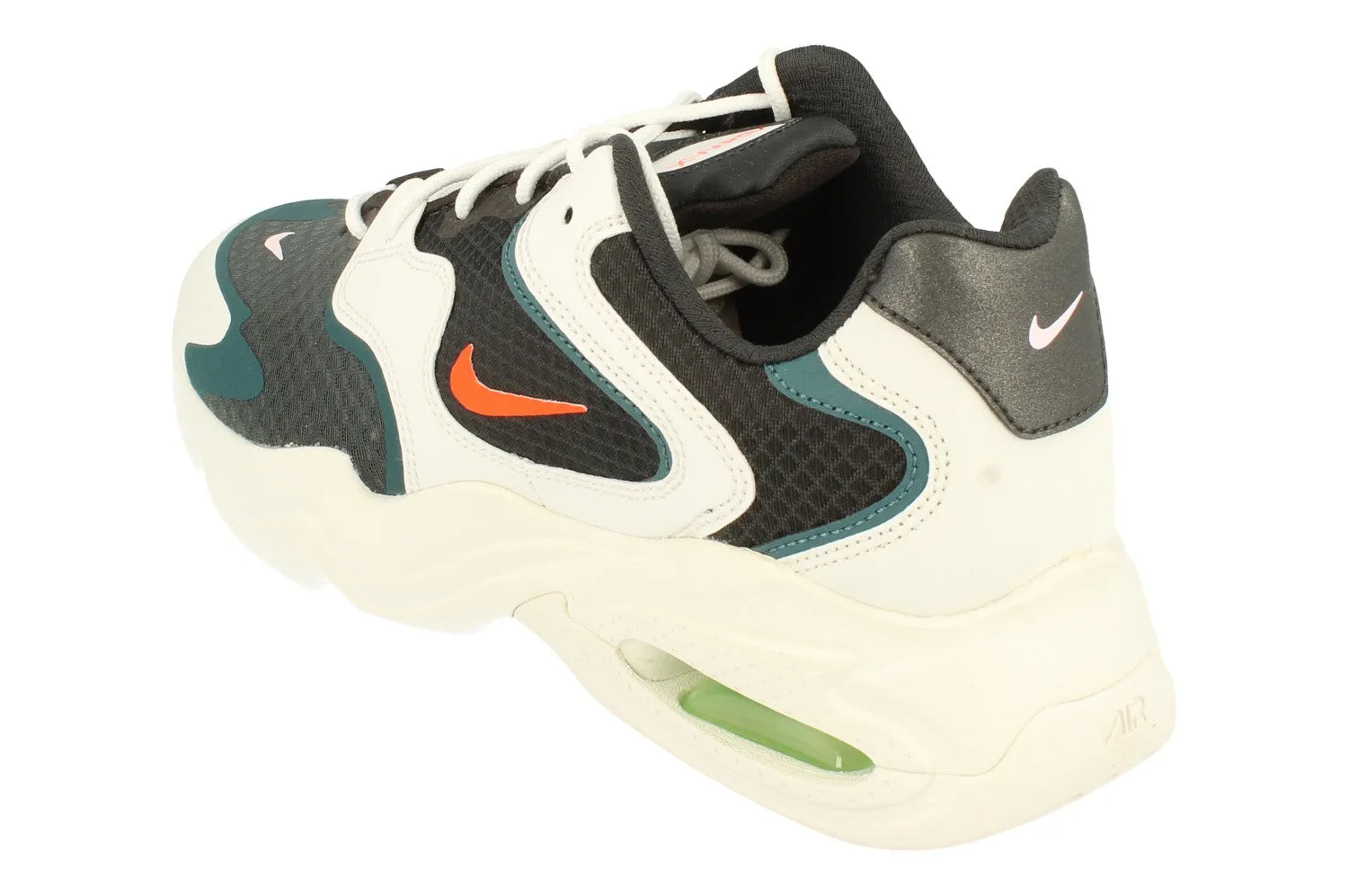 running in a suburban area shoes matte shoes Nike Air Max 2X Mens CK2943 002