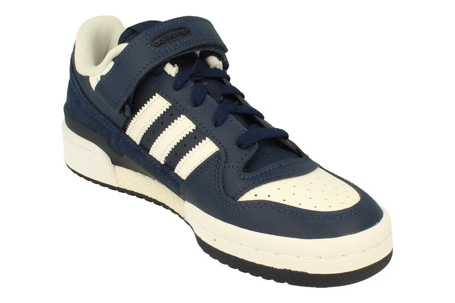 Adidas Originals Forum Low Mens Trainers Sneakers IE7172 Ankle support strap