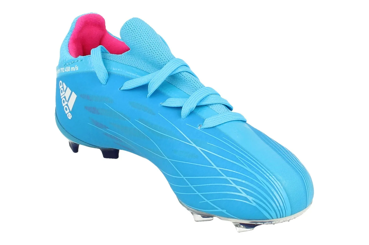 Rubber Studs Strong Step Adidas X Speedflow.1 FG Junior Football Boots GW7461