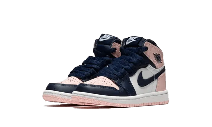 Air Jordan 1 High OG Atmosphere Enfant (Bubble Gum) (PS) mid - top shoes Comfortable Base