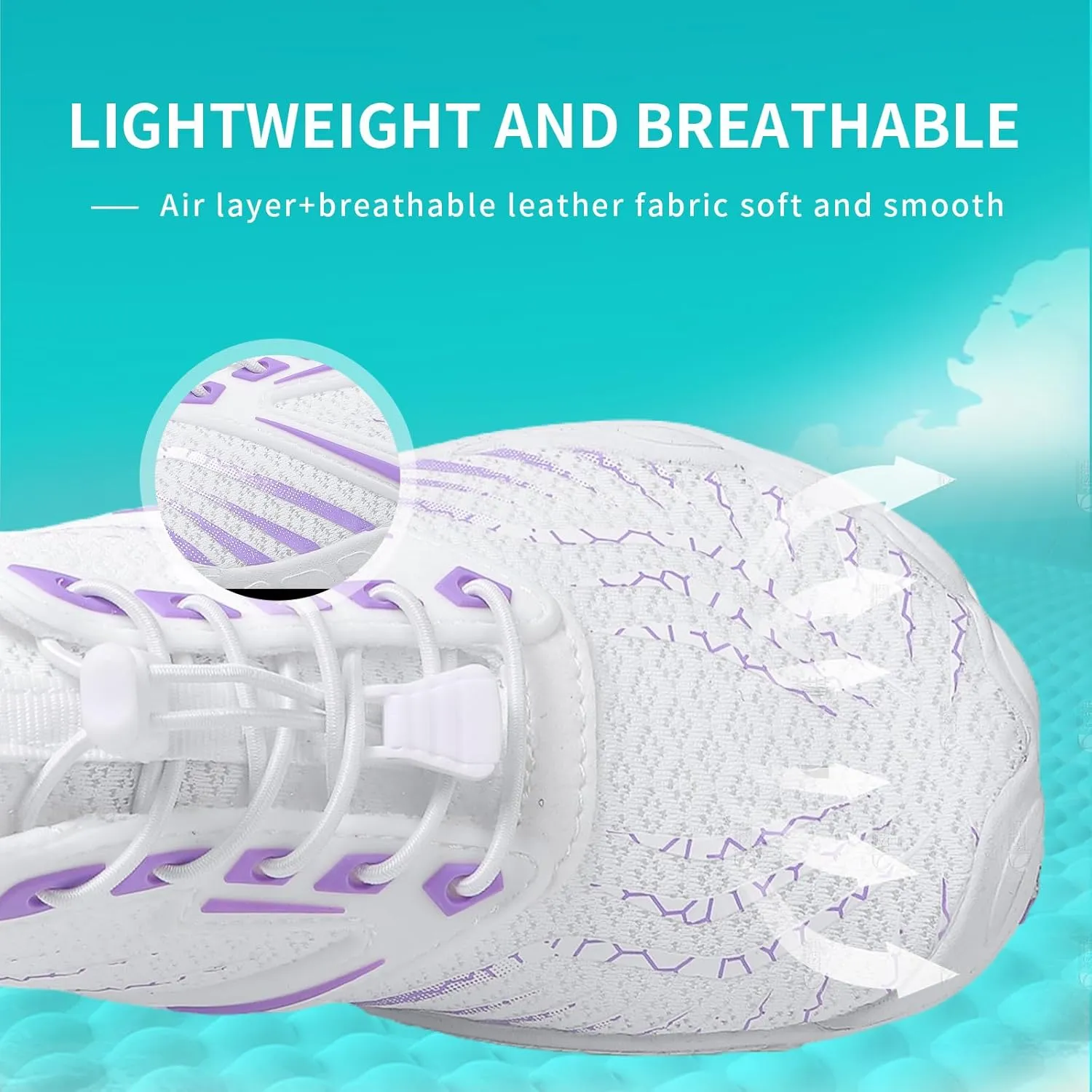 Hike Barefoot Shoes for Women Men, New Barefoot Footwear, Non-Slip Water Shoes,Breathable Non-Slip Footwear Wide Toe