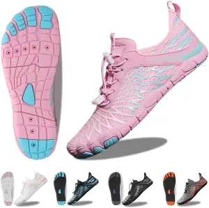 Hike Barefoot Shoes for Women Men, New Barefoot Footwear, Non-Slip Water Shoes,Breathable Non-Slip Footwear Wide Toe