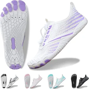Hike Barefoot Shoes for Women Men, New Barefoot Footwear, Non-Slip Water Shoes,Breathable Non-Slip Footwear Wide Toe
