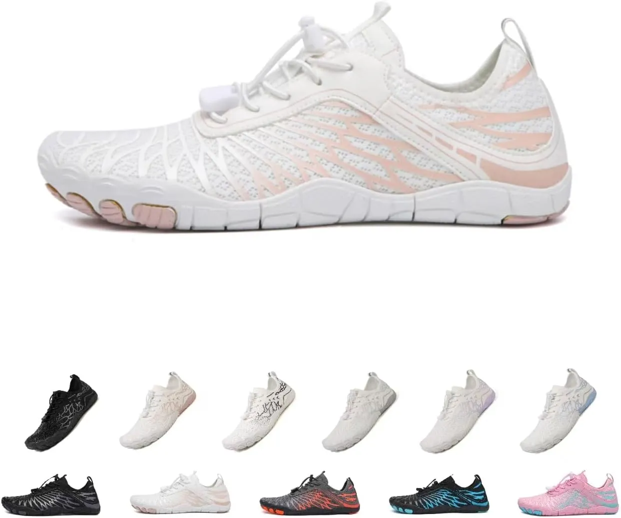 Hike Barefoot Shoes Women, New Hike Shoes Women Men, Breathable & Non-Slip Trail Athletic Footwear, Surfing & Wading Wide-Toe Box