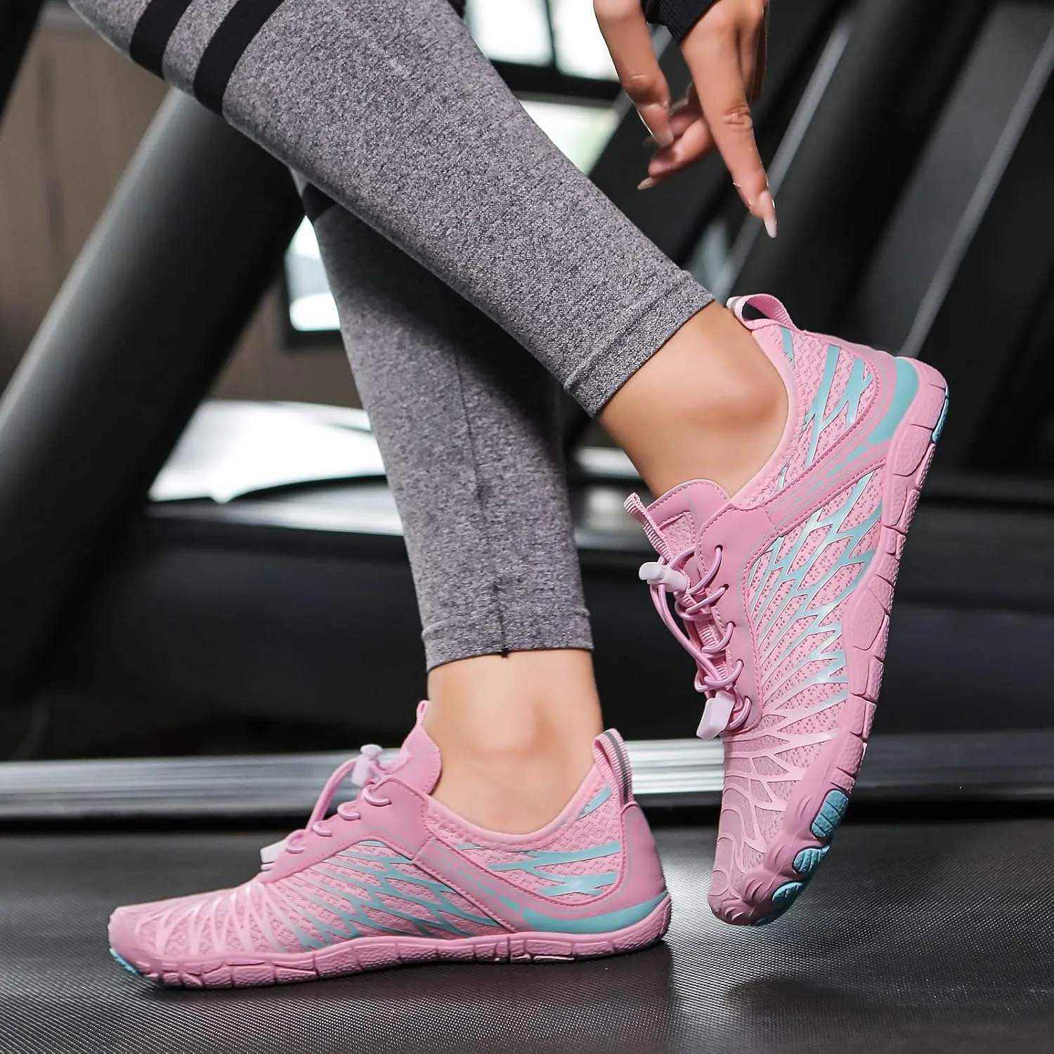 Hike Barefoot Shoes Women, New Hike Shoes Women Men, Breathable & Non-Slip Trail Athletic Footwear, Surfing & Wading Wide-Toe Box