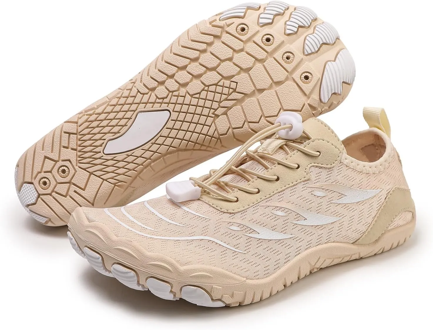 Hike Barefoot Water Shoes for Women Men Footwear Quick Dry Wide Toe Box Pro Beach Swim Athletic Sports Shoes Non-Slip Aqua Shoe Pool Hiking Walking Diving Surfing Breathable Hiking Footwear