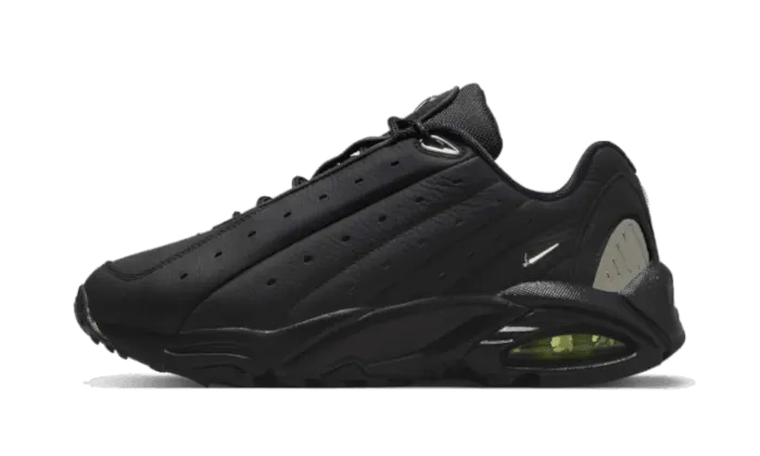 weekday runner shoes leather sole shoes Hot Step Terra NOCTA Black