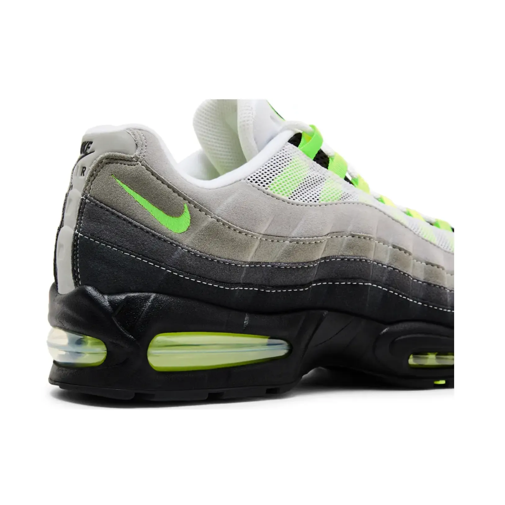 Max Traction Durable Rubber Compound Nike Air Max 95 OG Big Bubble Neon (2025)