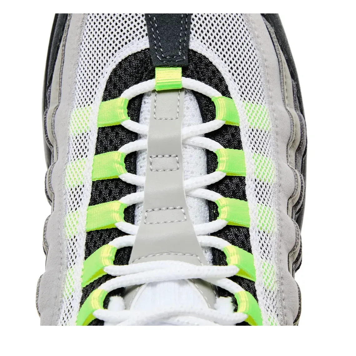 Nike Air Max 95 OG Big Bubble Neon (2025) running use Midcourt Fit Comfort