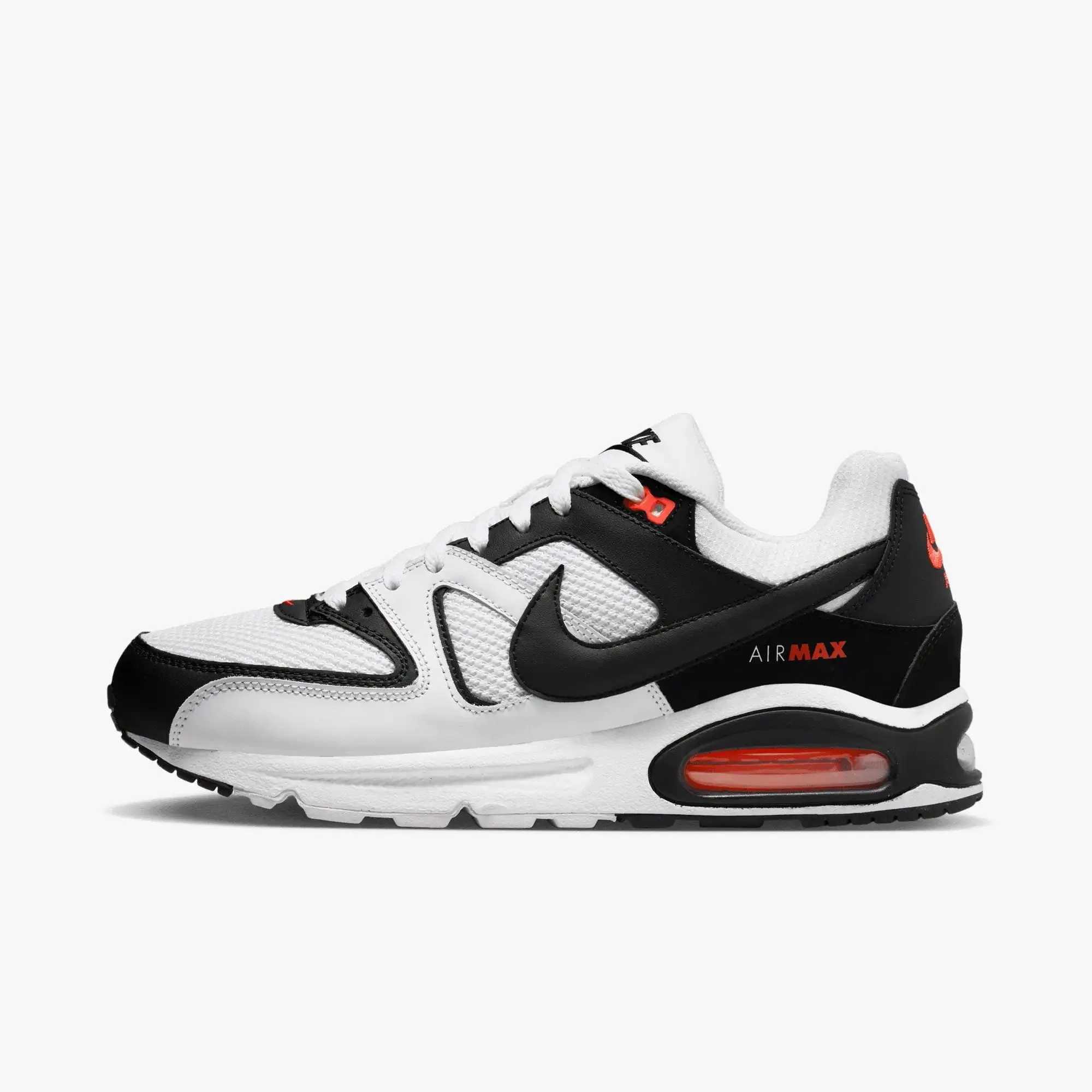 Unisex Appeal All Around Nike Air Max Command (White/Black/Red)