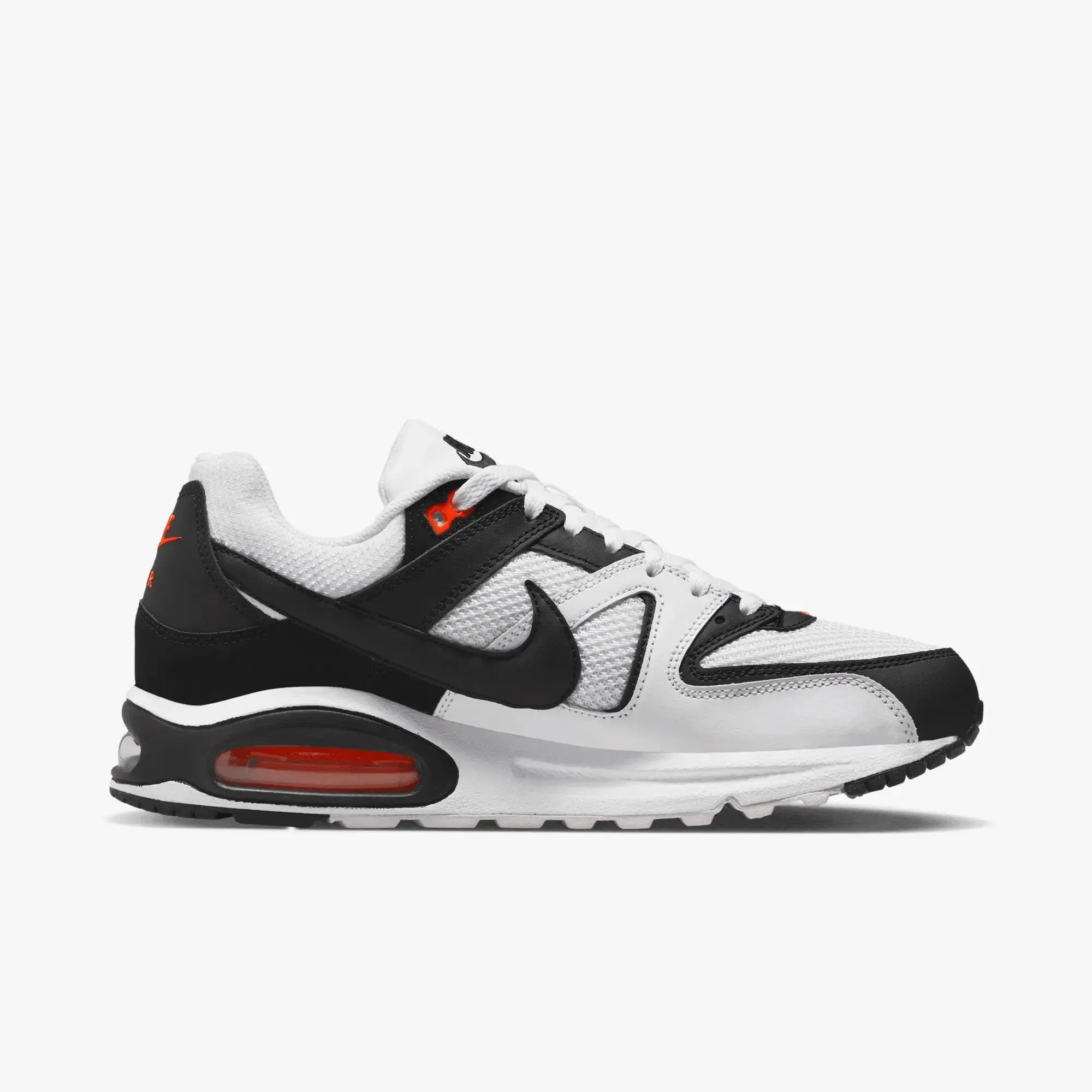 Nike Air Max Command (White/Black/Red) Dynamic Motion Control Vertical Propulsion