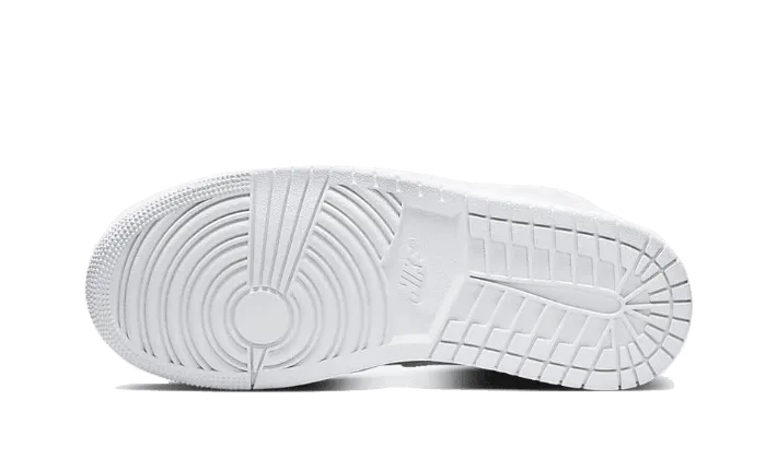 Quick Pack Dynamic Arch Cushion Air Jordan 1 Mid Triple White Patent Swoosh