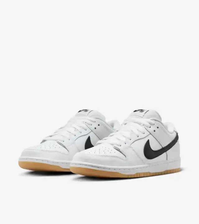 Dynamic Fit Collar Balanced feel Nike SB Dunk Low White Gum