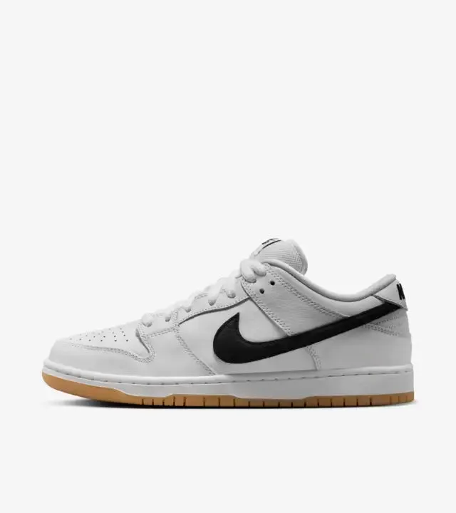 Comfort Socks Memory foam insole Nike SB Dunk Low White Gum