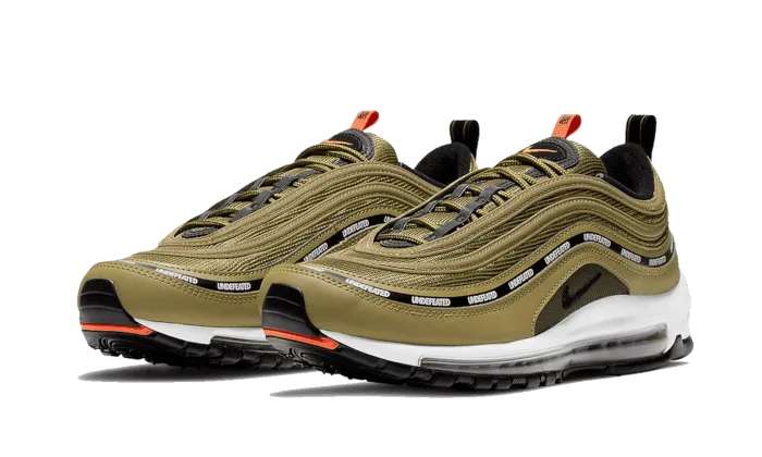 Air Max 97 UNDFTD Black Militia Green Silicone Heel Grip Anatomical shape
