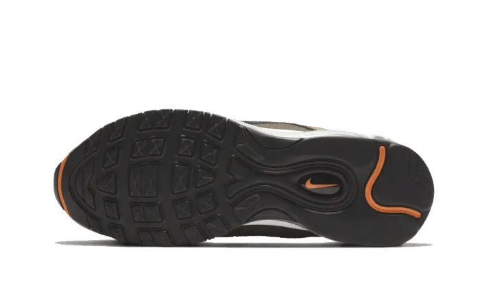 Air Max 97 UNDFTD Black Militia Green Breathable lining fabric