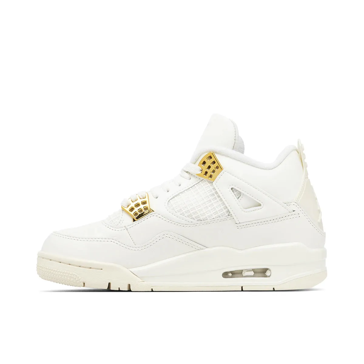 Jordan 4 Retro Metallic Gold (Women's) machine - washable - convenience shoes pastel - colored running shoes