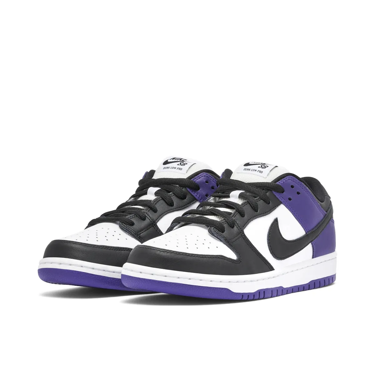 Nike SB Dunk Low Court Purple Injection Molded Construction